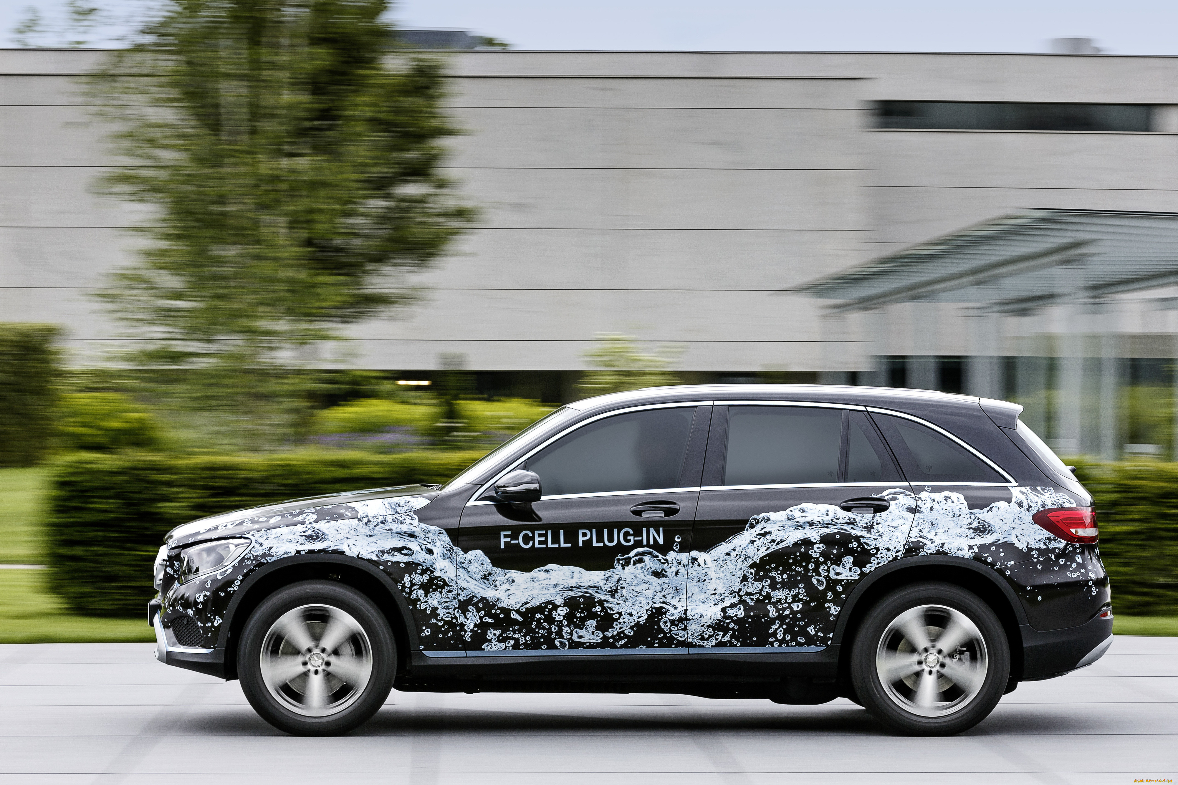 , mercedes-benz, glc, prototype, f-cell, plug-in